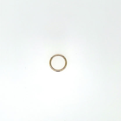 9ct Gold 10mm Hinged Heavy Sleeper Earring (Single) GE1076