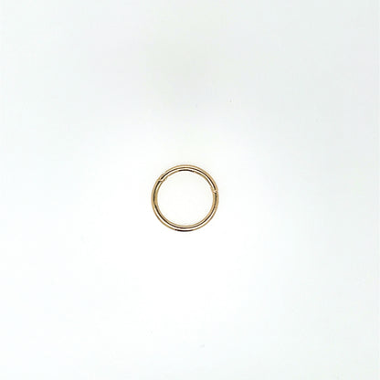 9ct Gold 12mm Hinged Heavy Sleeper Earring (Single) GE1077