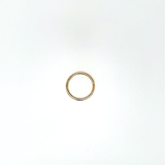 9ct Gold 12mm Hinged Heavy Sleeper Earring (Single) GE1077