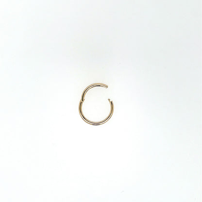 9ct Gold 12mm Hinged Heavy Sleeper Earring (Single) GE1077