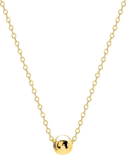 Bijoux D'Or 18ct Gold-Plated Ball Pendant 132109