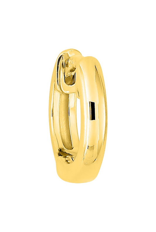 Bijoux D'Or 18ct Gold-Plated 9mm Single Hoop Earring 135735U