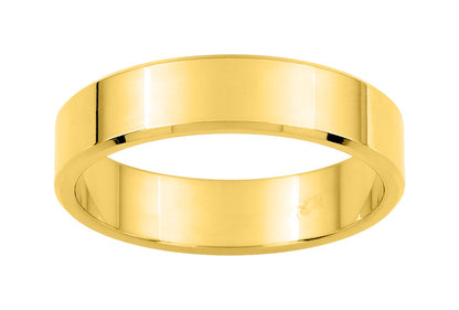 Bijoux D'Or 18ct Gold-Plated Men's Wedding Ring 137484