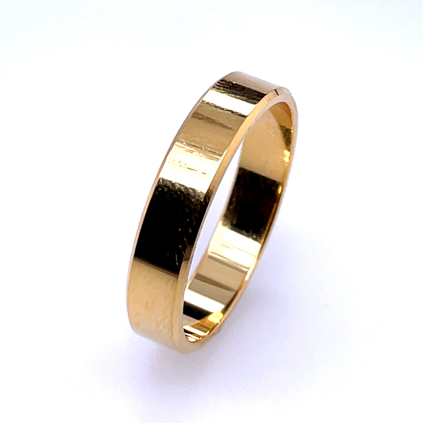 Bijoux D'Or 18ct Gold-Plated Men's Wedding Ring 137484