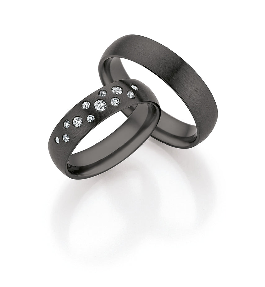 Black Zirconium Ring 14/30020