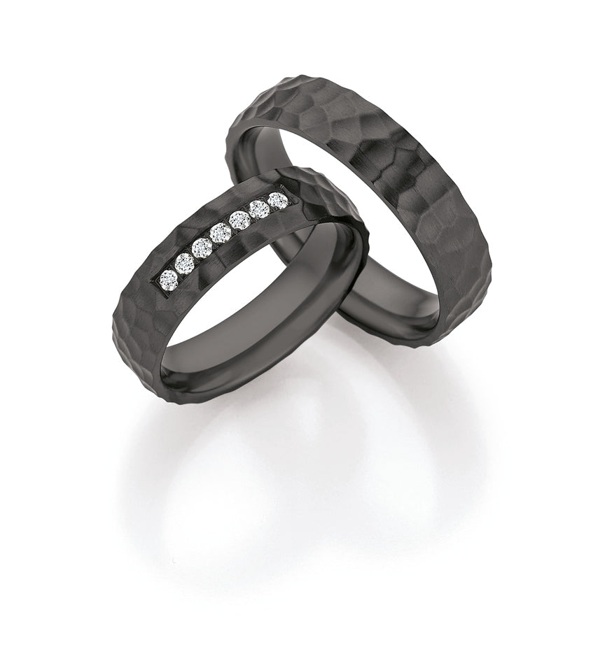 Black Zirconium Ring 14/30040