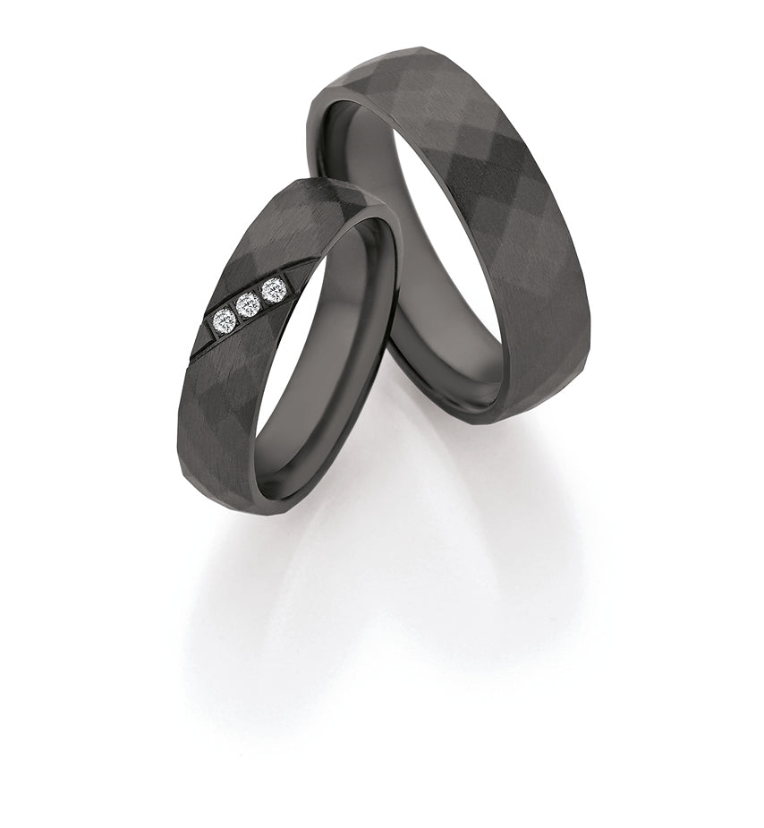 Black Zirconium Ring 14/30060