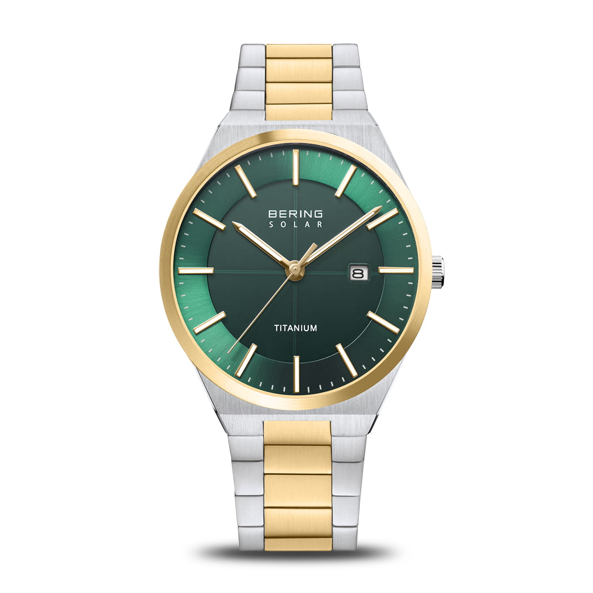 Bering Men's Titanium | polished/brushed gold | 14439-718