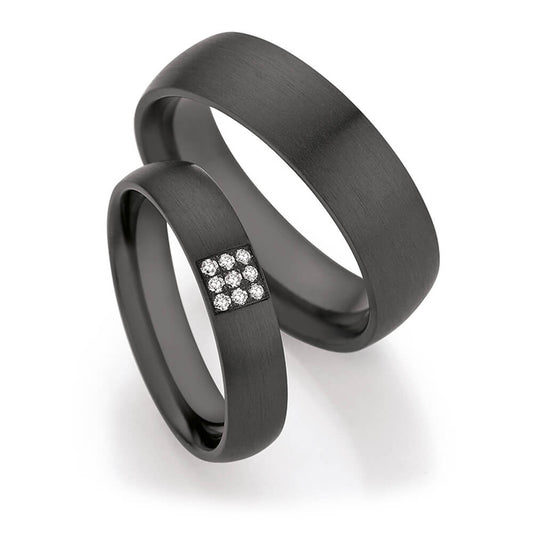 Black Zirconium Ring 14/30120