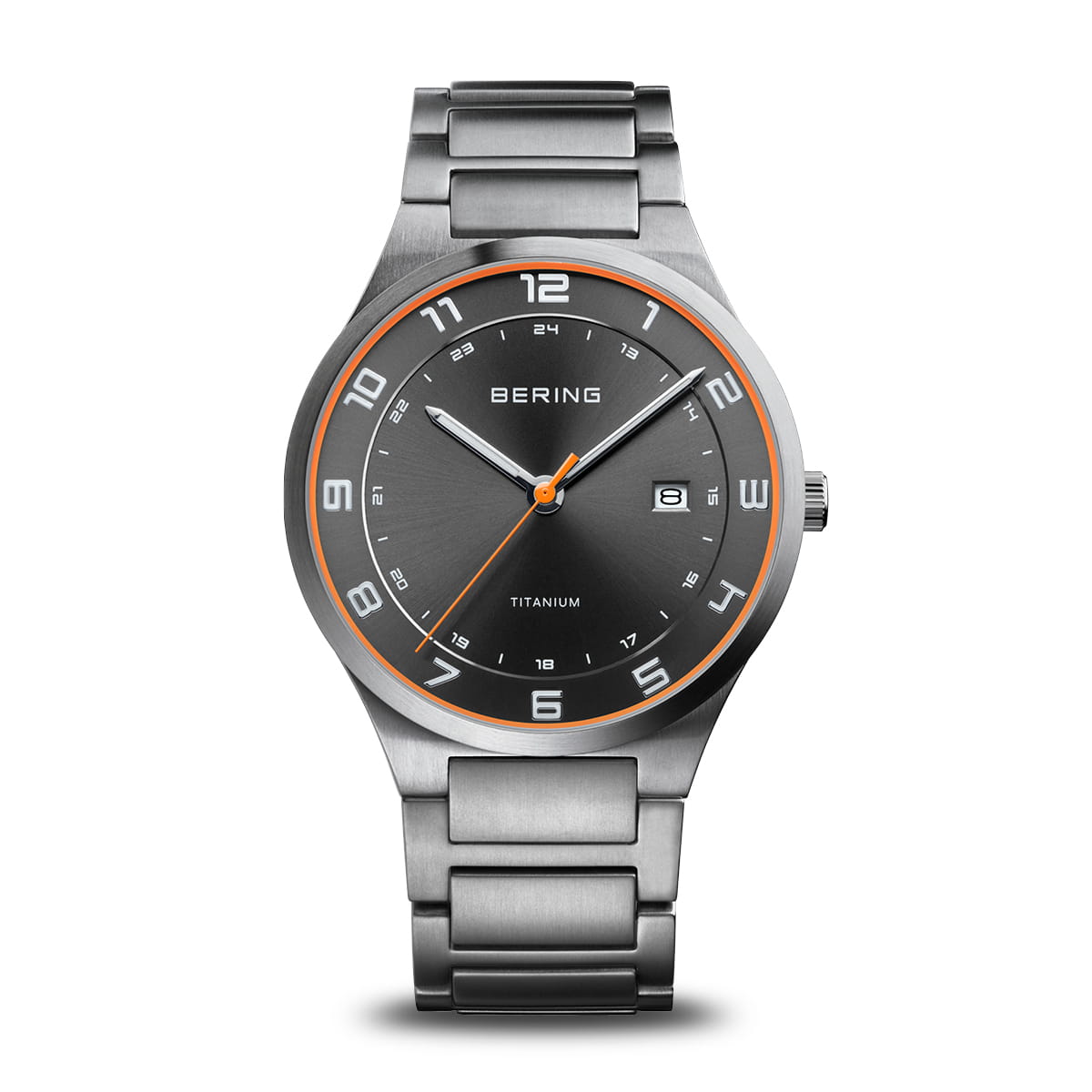 Bering Men's Titanium | polished silver | 15139-709