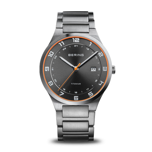 Bering Men's Titanium | polished silver | 15139-709