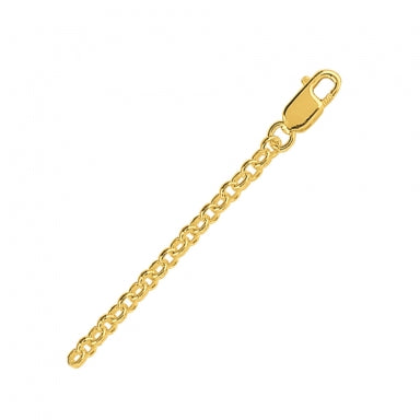 EXTENSION CHAIN BELCHER 18k Gold Plated 160002