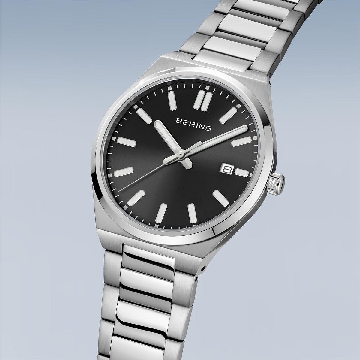 Bering Men's Classic | polished silver | 17639-702