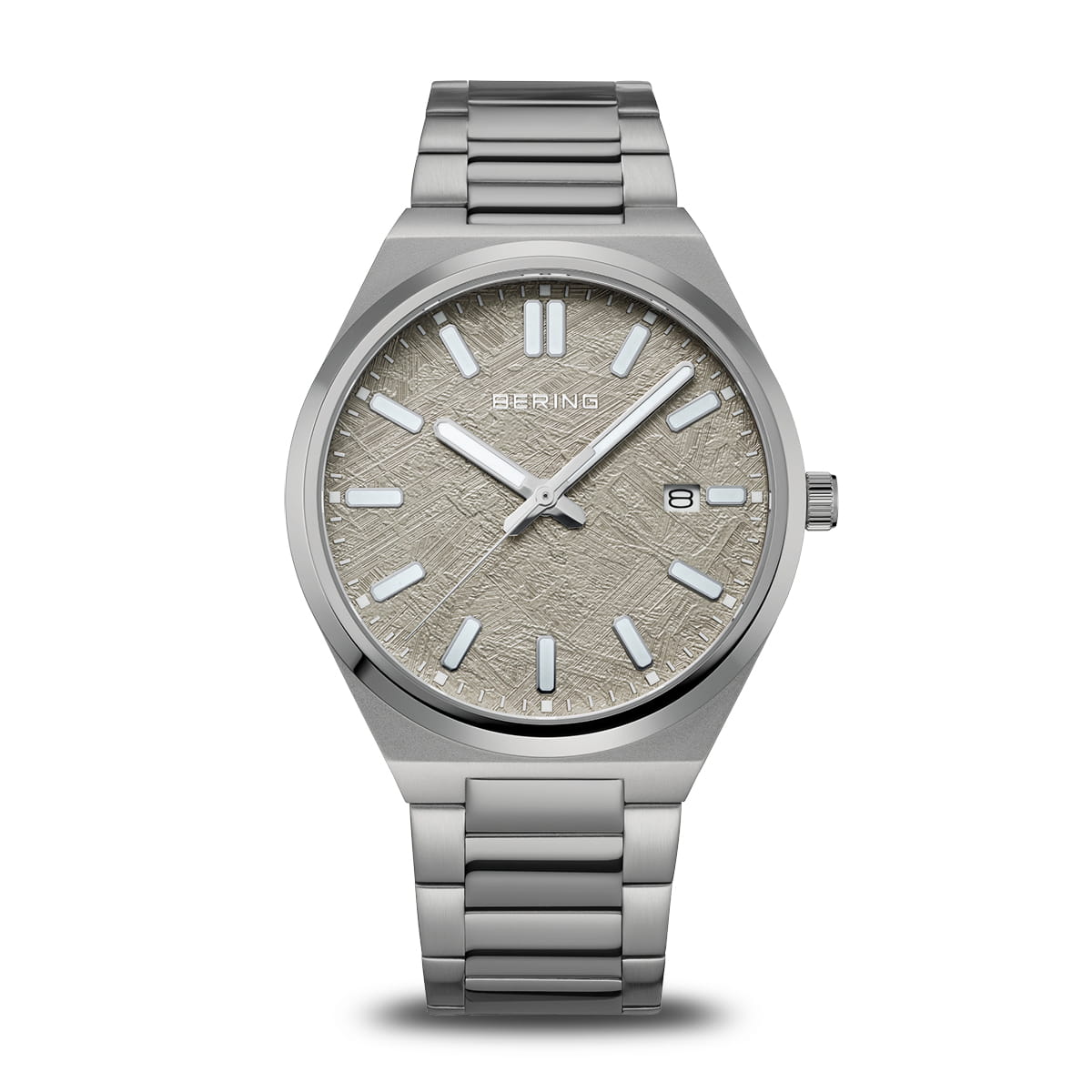 Bering Men's Classic | brushed grey | 17639-777