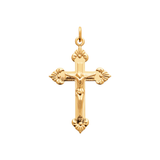 Amèlie 18ct Gold-Plated Fancy Crucifix 1769600