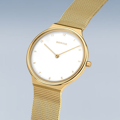 Bering Ultra Slim | polished/brushed gold | 18434-334