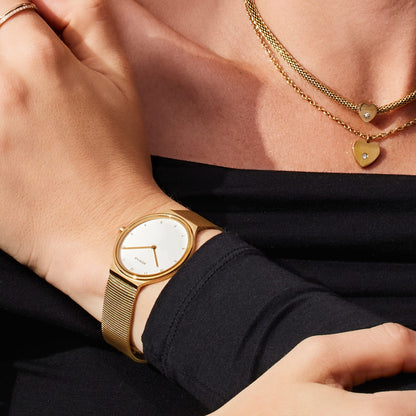 Bering Ultra Slim | polished/brushed gold | 18434-334