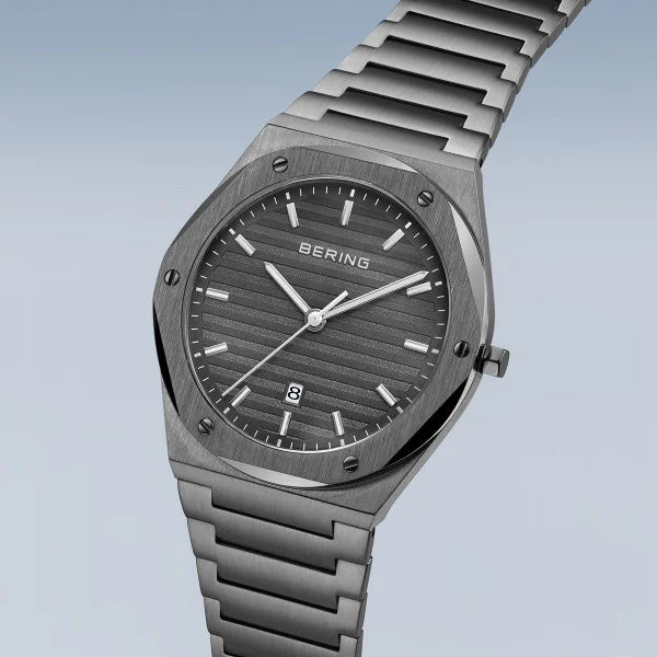 Bering Men's Classic | brushed grey | 19742-777 Bracelet Watch