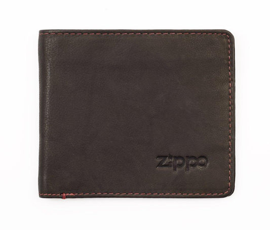 Zippo Bi-fold Wallet Brown 2005116