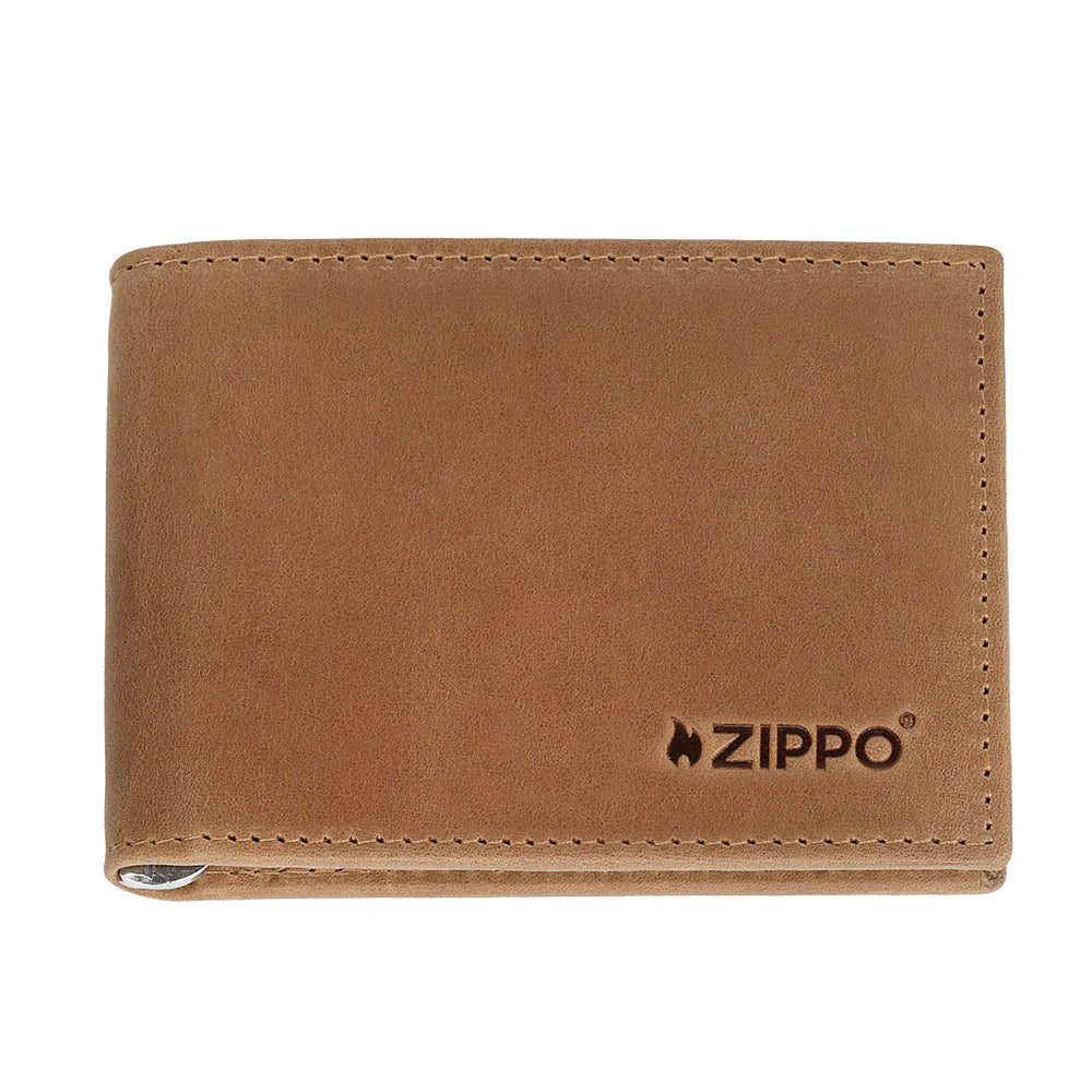 Zippo RFID Vintage Wallet with Money Clip 2008006