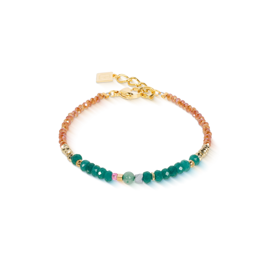 COEUR DE LION Bracelet Amulet Modern Future gold multicolour Boho 2036301583
