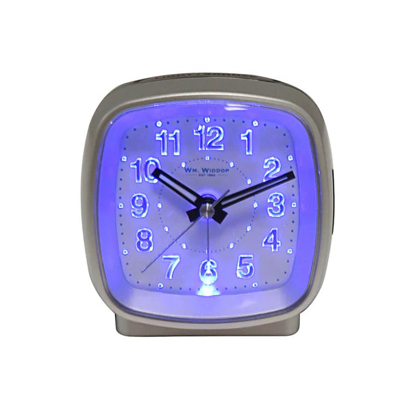 Wm WIDDOP BEDSIDE ALARM CLOCK 21-5205