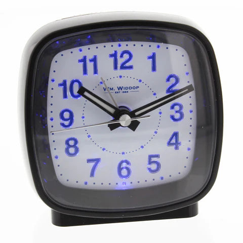 Wm WIDDOP BEDSIDE ALARM CLOCK 21-5205