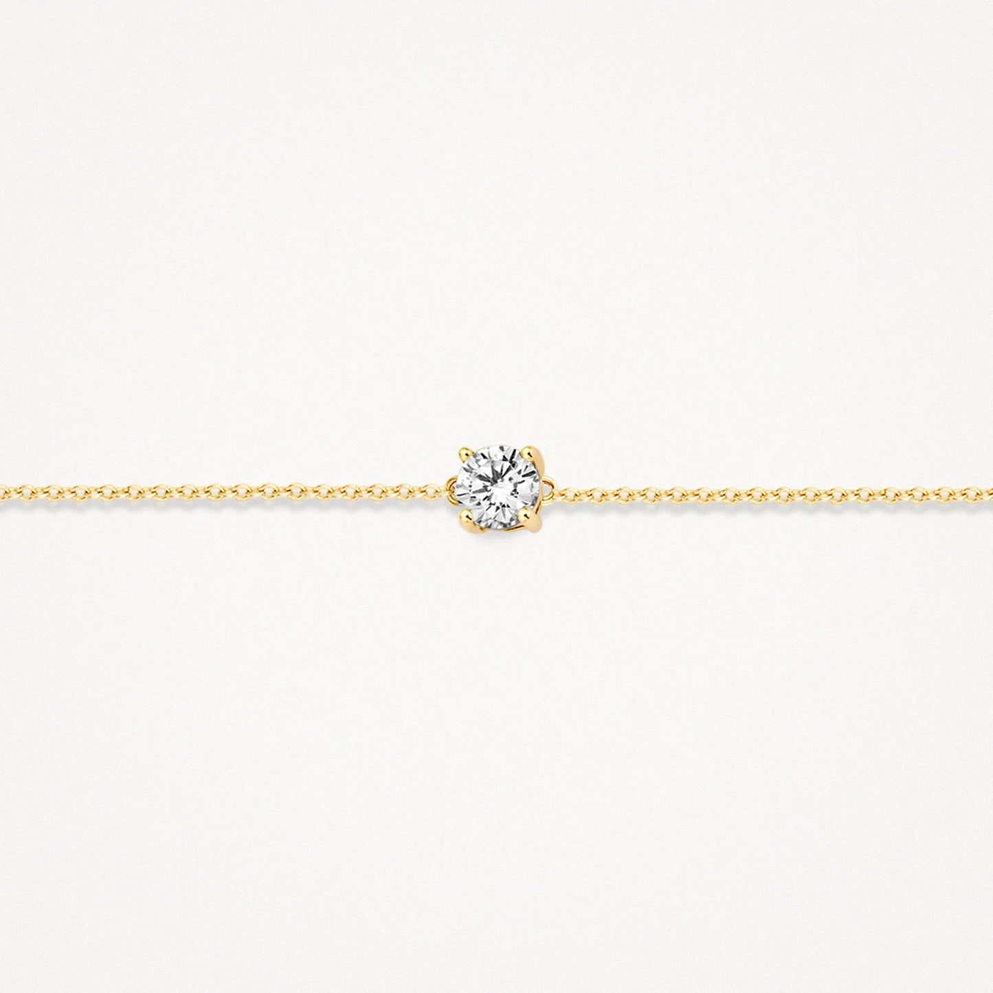 Blush Bracelet 2166YZI - 14k Yellow Gold with Zirconia