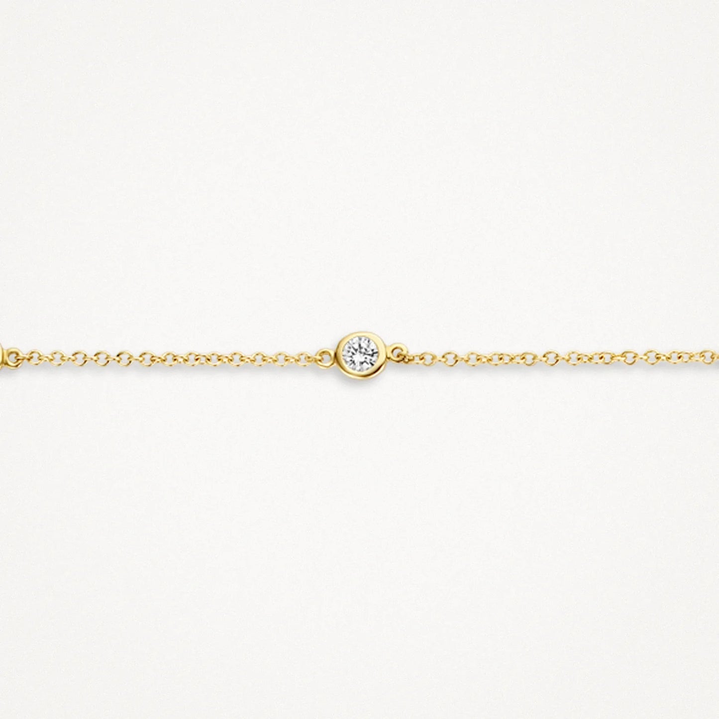 Blush Bracelet 2187YZI - 14k Yellow Gold with Zirconia