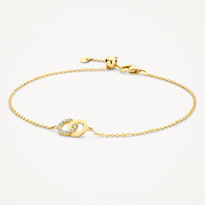 Blush Bracelet 2223YZI - 14k Gold with Zirconia