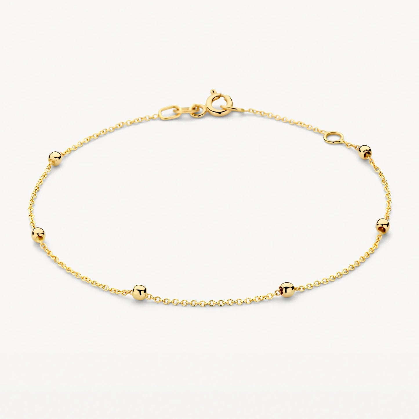 Blush Bracelet 2224YGO/18.5 - 14k Yellow Gold wirh Beads