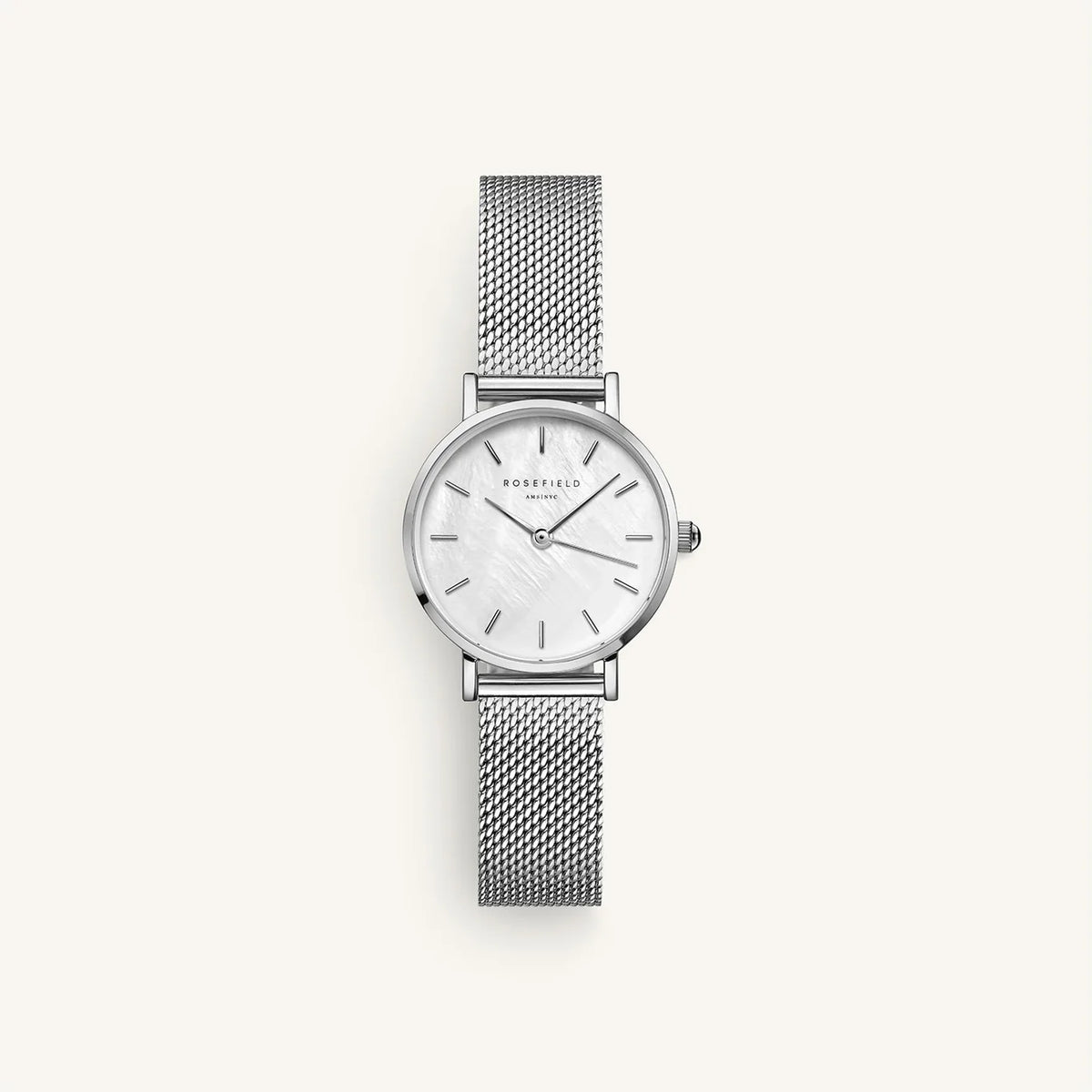 Rosefield Small Edit Pearl Silver 26WS-266