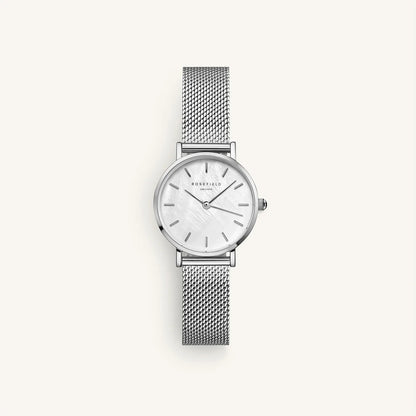 Rosefield Small Edit Pearl Silver 26WS-266