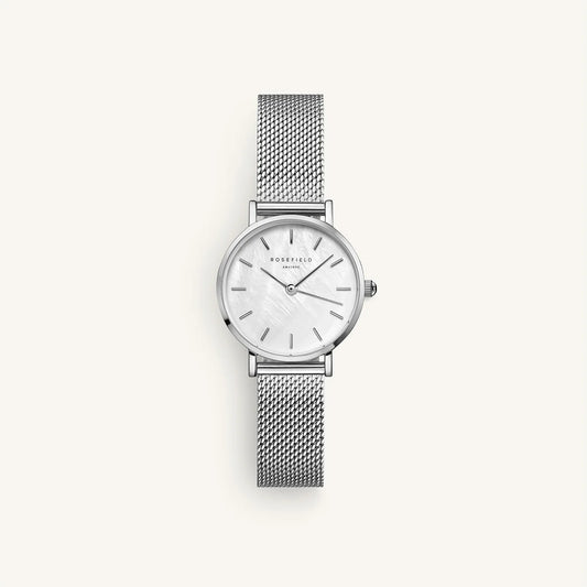 Rosefield Small Edit Pearl Silver 26WS-266