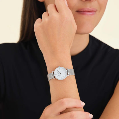 Rosefield Small Edit Pearl Silver 26WS-266