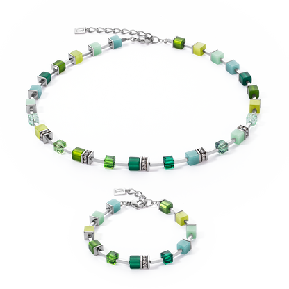 COEUR DE LION GeoCUBE® Iconic Pure Bracelet Green 2700300500