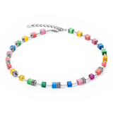 COEUR DE LION  GeoCUBE® Iconic Pure Necklace Rainbow 2700101500
