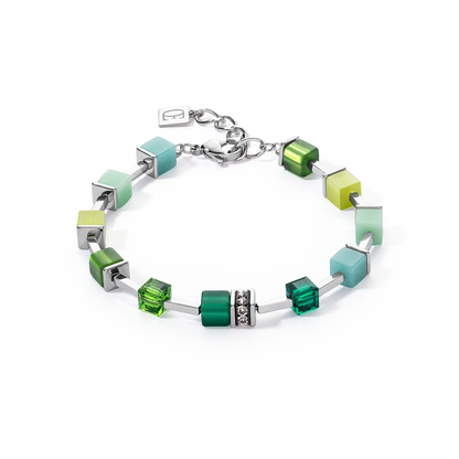 COEUR DE LION GeoCUBE® Iconic Pure Bracelet Green 2700300500