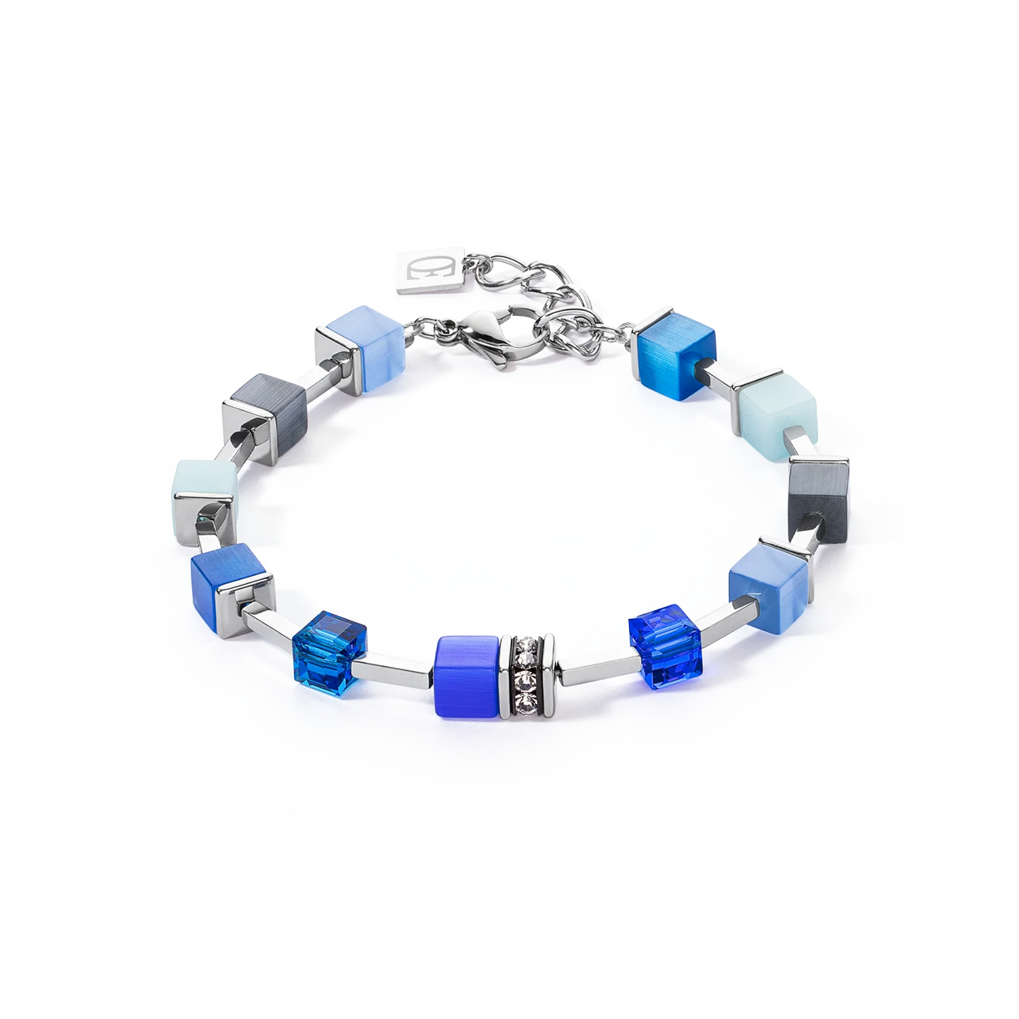 COEUR DE LION GeoCUBE® Iconic Pure Bracelet Blue 2700300700