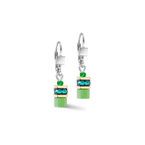 COEUR DE LION GeoCUBE® Iconic Lite Earrings Green 2800200500