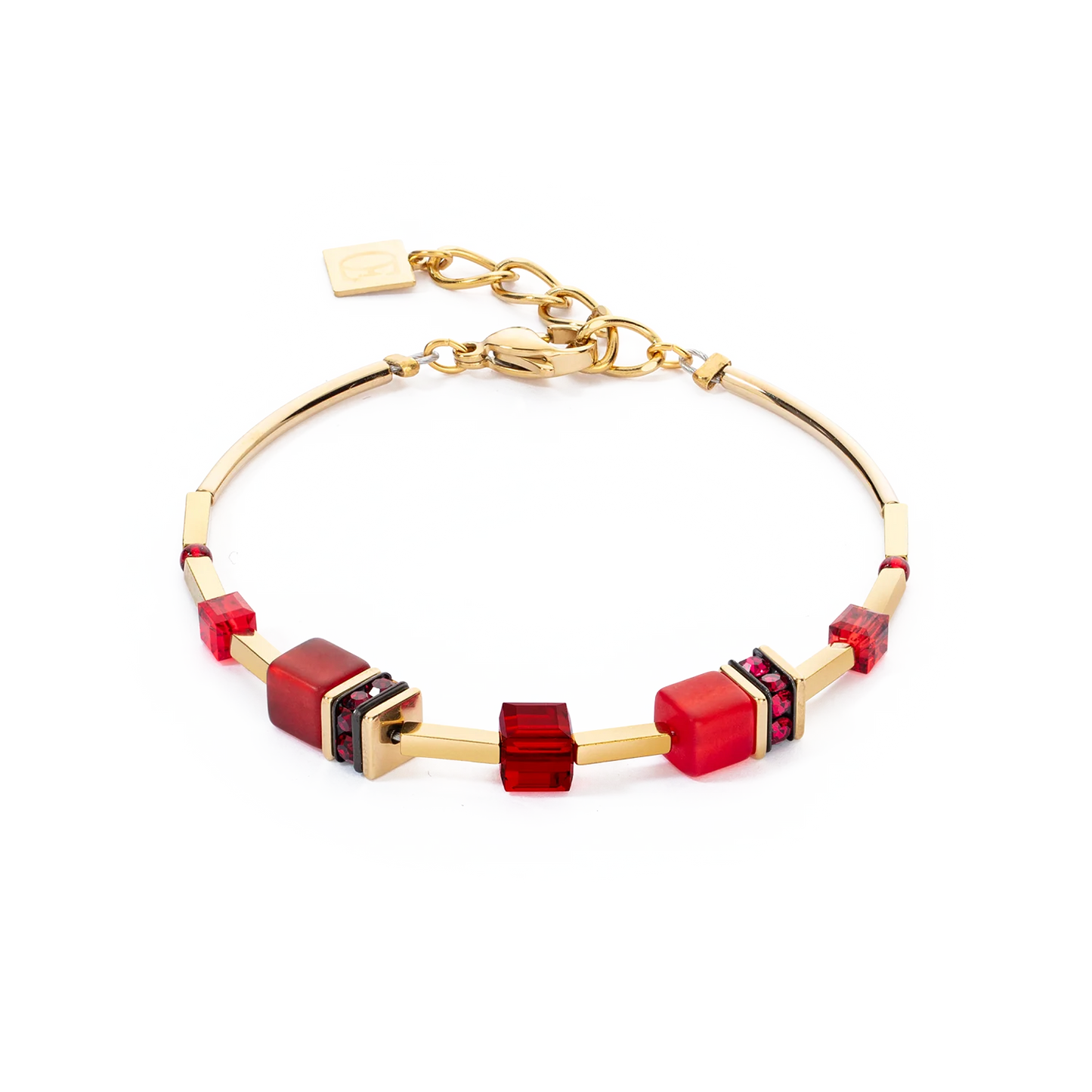 COEUR DE LION GeoCUBE® Iconic Lite Bracelet Red 2800300300