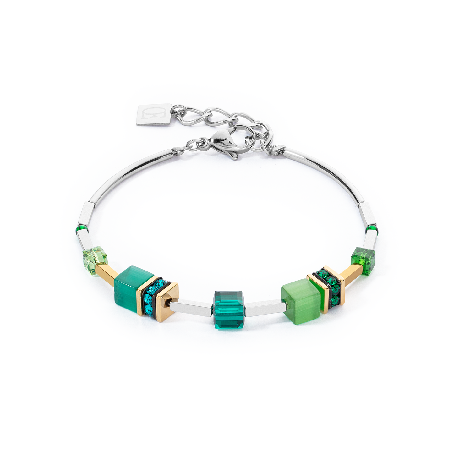 COEUR DE LION GeoCUBE® Iconic Lite Bracelet Green 2800300500