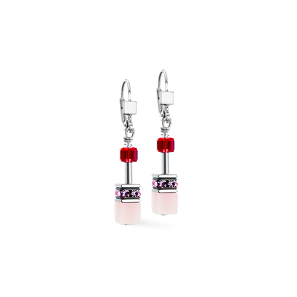 COEUR DE LION GeoCUBE® Iconic earrings rosé blush 2838201903