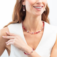 COEUR DE LION GeoCUBE® Iconic earrings rosé blush 2838201903