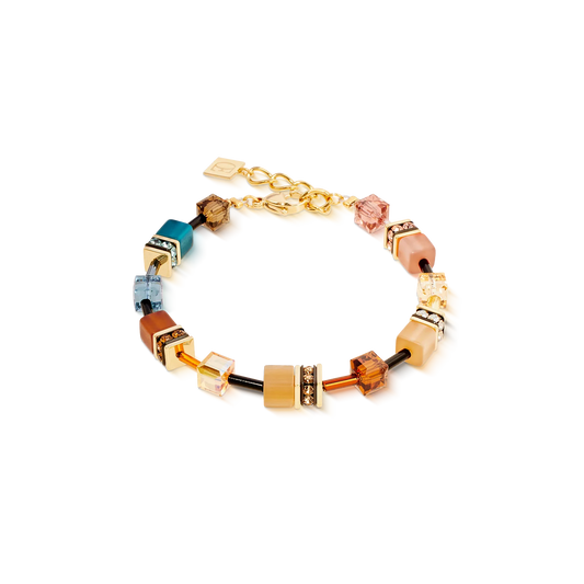 COEUR DE LION GeoCUBE® Iconic bracelet Earth Mirage gold 2838301131