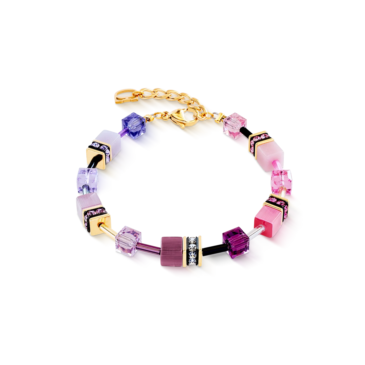 COEUR DE LION GeoCUBE® Iconic bracelet pink-lilac 2838301927