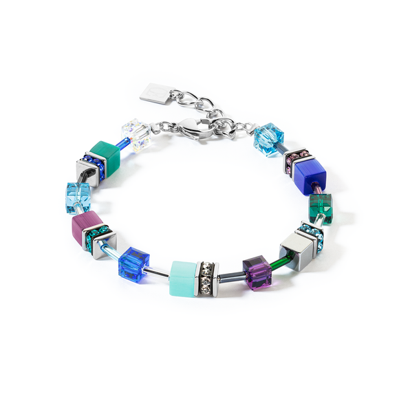 COEUR DE LION  GeoCUBE® Iconic bracelet turquoise lilac 2838300608