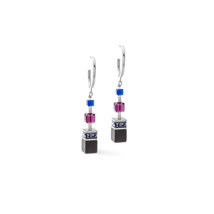 COEUR DE LION GeoCUBE® Precious Statement earring Blue Moon 3039210708