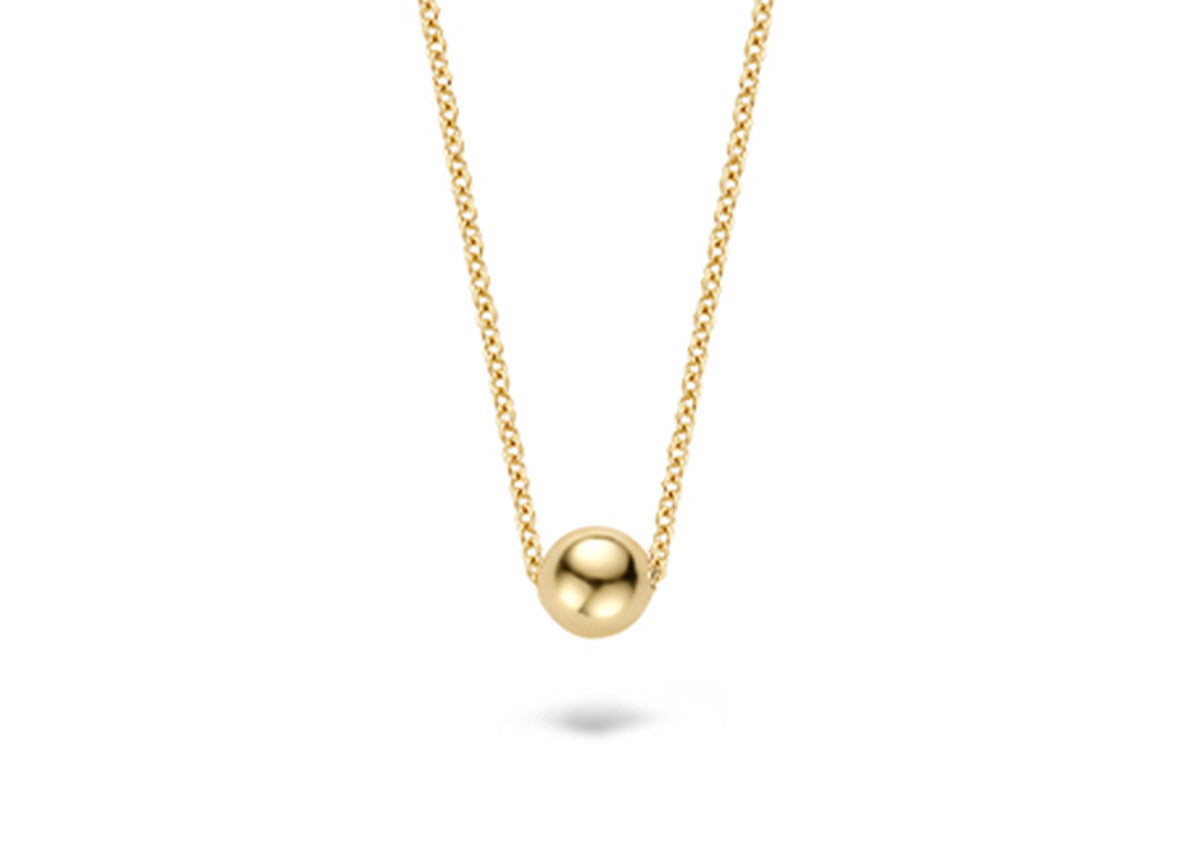 Blush Necklace 3120YGO - 14k Yellow Gold Sphere