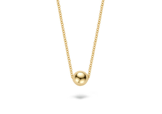 Blush Necklace 3120YGO - 14k Yellow Gold Sphere